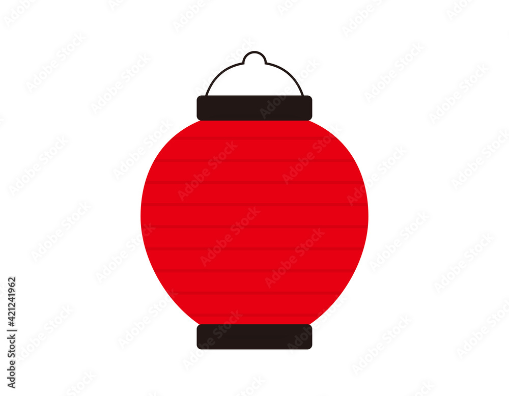 Obraz premium 提灯のベクターイラスト