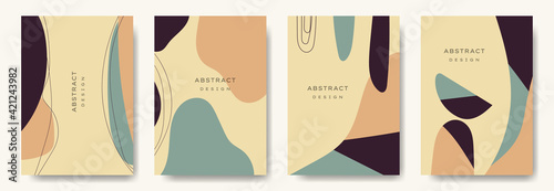 Abstract vintage background and various shapes set up. Ideal for cover, poster, business card, flyer, brochure,magazine first page,social media and other. illustration vector eps 10