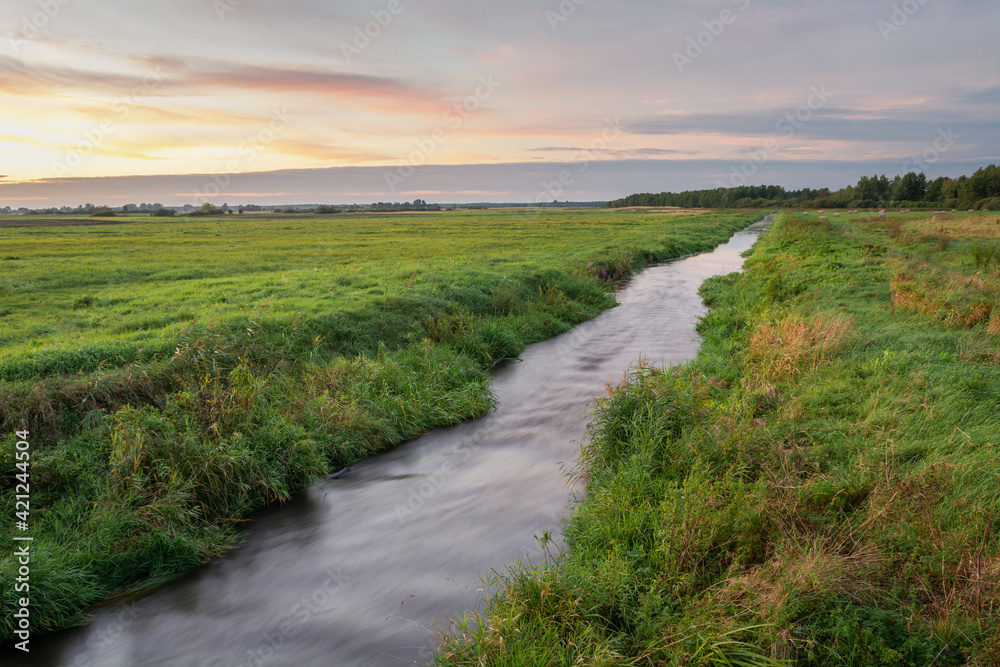 The little river Uherka in eastern Poland The little river Uherka in eastern Poland