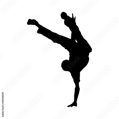 Hip Hop Dancer Silhouette