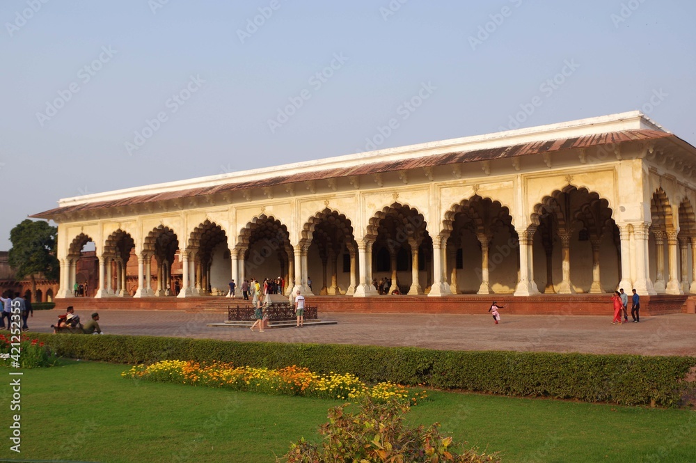 Le fort d'Agra, Agra, Rajasthan, Inde
