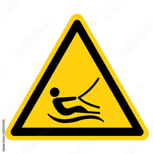 kite surfer Symbol Sign,Vector Illustration, Isolate On White Background Label. EPS10