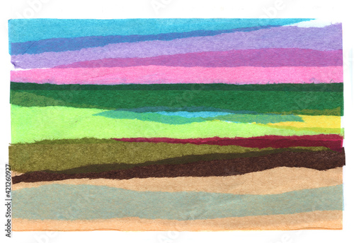 artistic background collage from texture elements