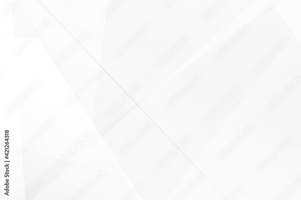 Obraz premium Abstract white and grey on light silver background modern design. Vector illustration EPS 10.