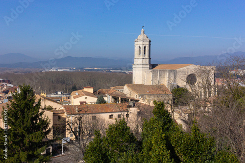 Landscape of the City of Girona in Catalonia, © loopneo