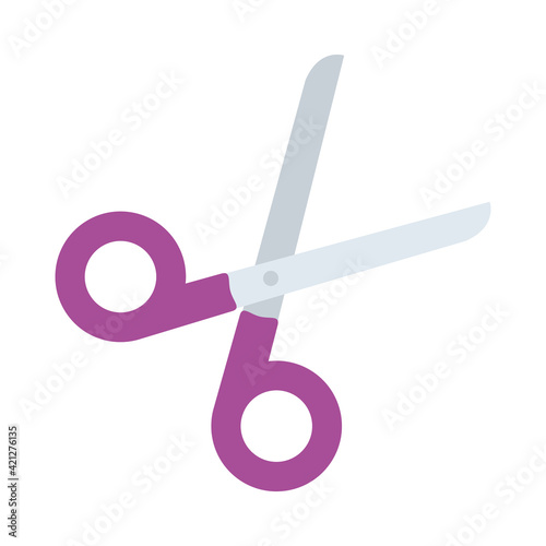 purple scissors tool