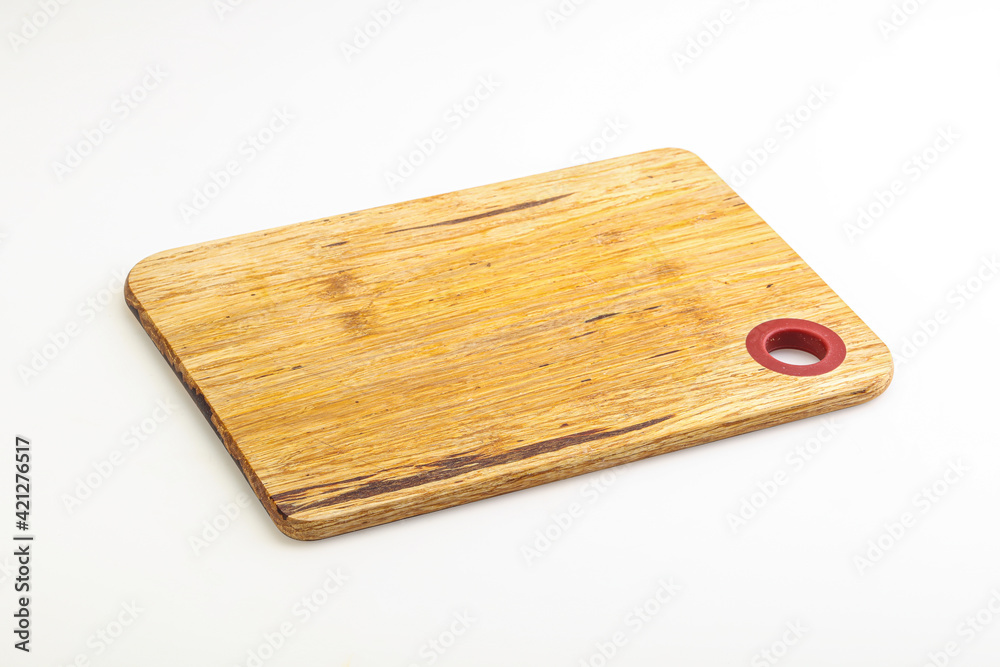 Wooden board for kitchen isolated Wooden board for kitchen isolated