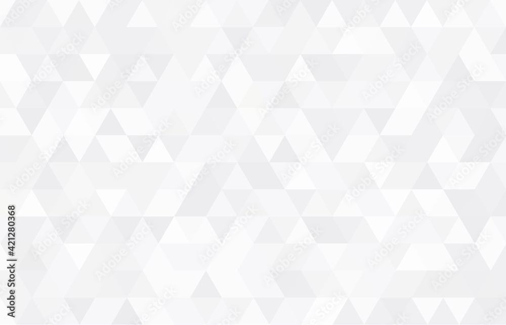 Abstract geometry triangle pattern white and gray background.vector Abstract geometry triangle pattern white and gray background.vector
