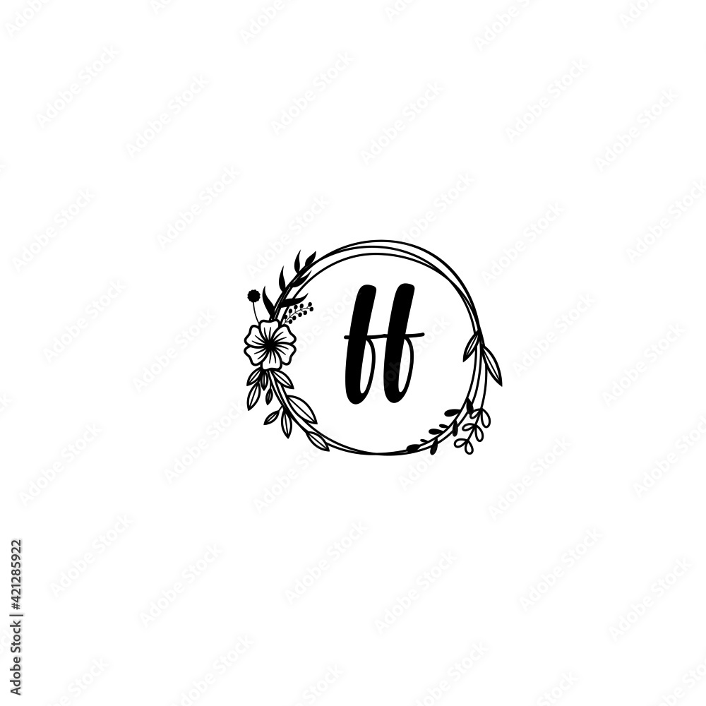 FF initial letters Wedding monogram logos, hand drawn modern minimalistic and frame floral templates FF initial letters Wedding monogram logos, hand drawn modern minimalistic and frame floral templates