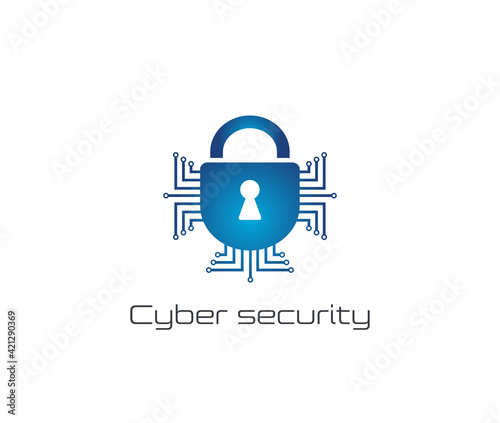 Cyber security logo