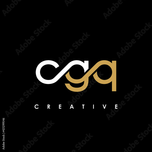 VGQ Letter Initial Logo Design Template Vector Illustration