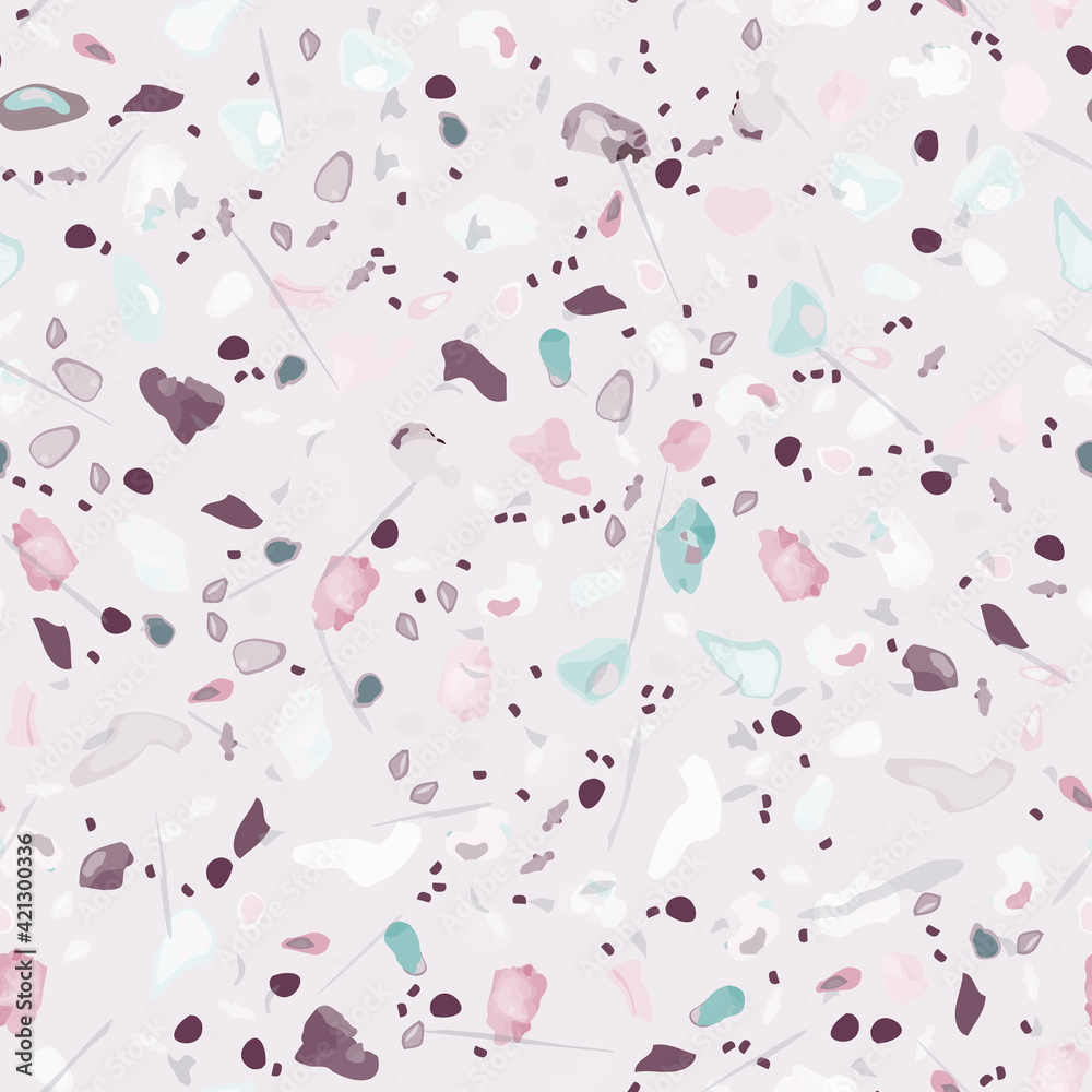 Terrazzo Texture Vector. Flooring Seamless Pattern Terrazzo Texture Vector. Flooring Seamless Pattern