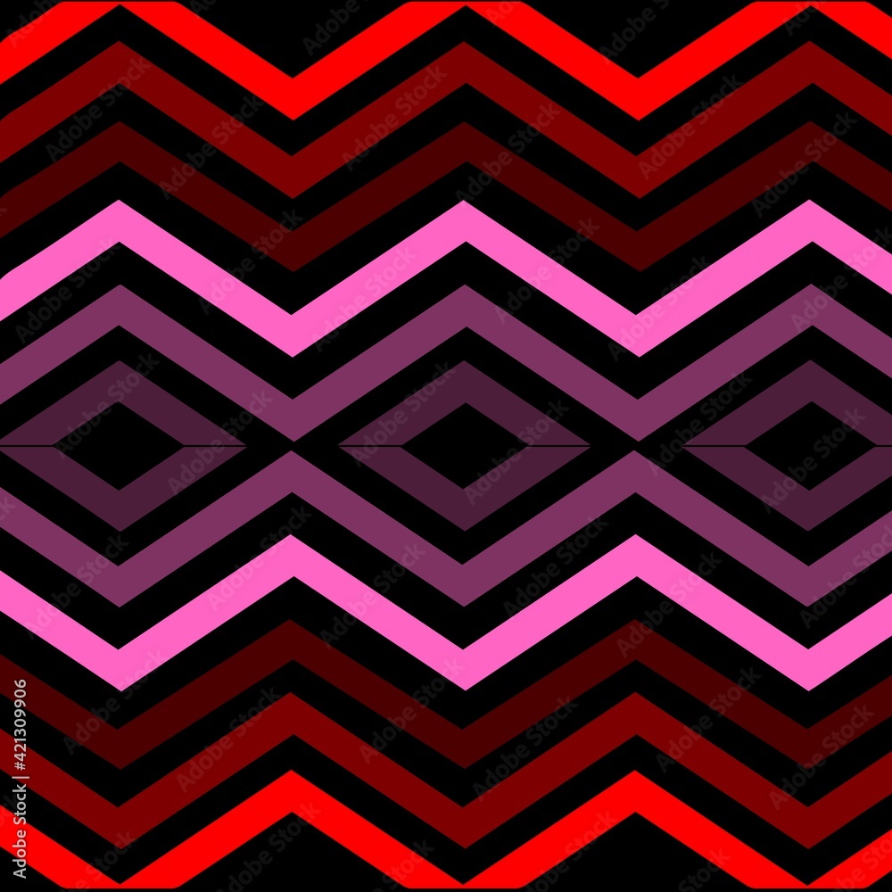 Chevron zigzags horizontal seamless pattern Chevron zigzags horizontal seamless pattern