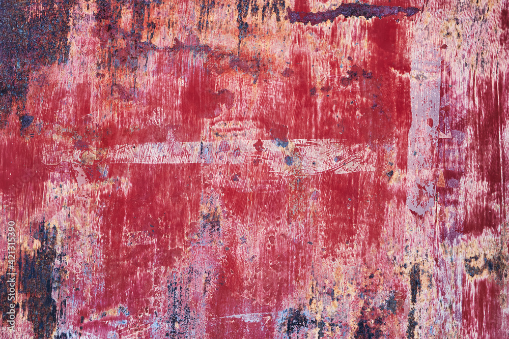 Obraz premium Old corrorded grunge metal texture