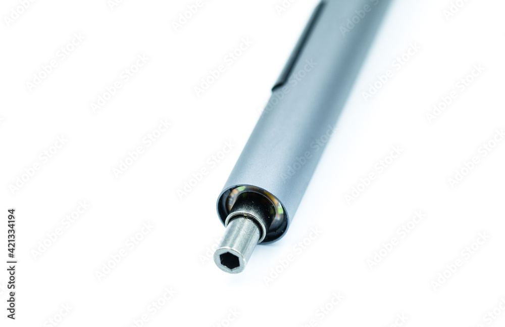 Electric screwdriver isolated on white background Electric screwdriver isolated on white background