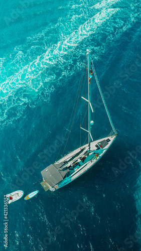sailing boat in ibiza