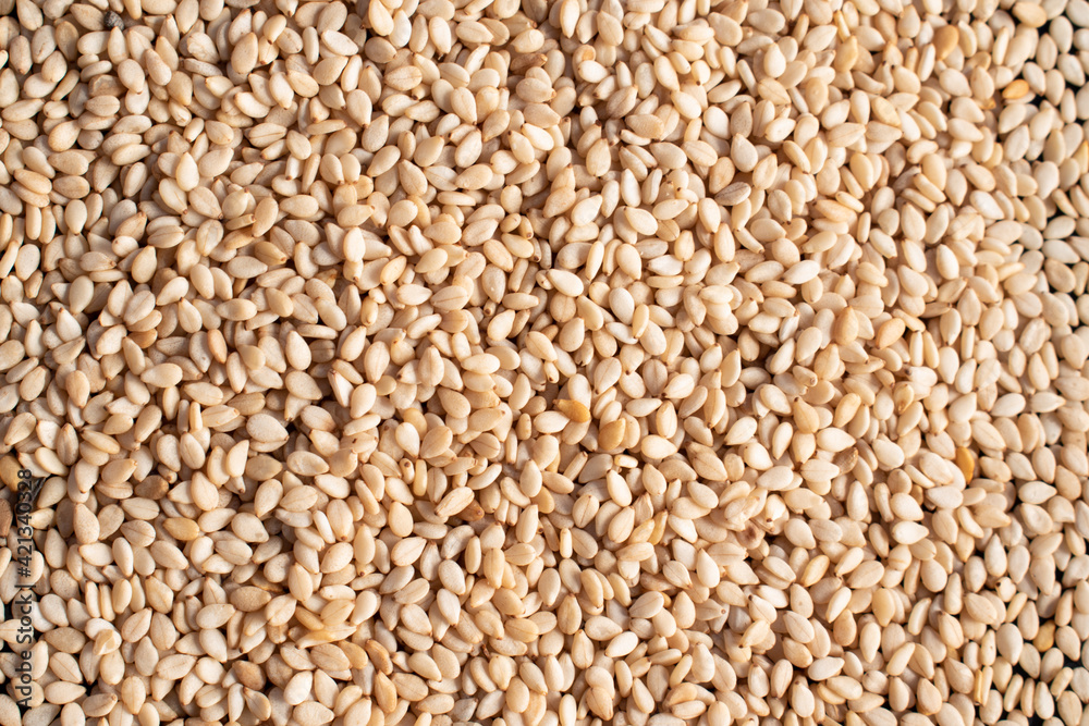 sesame seeds texture background