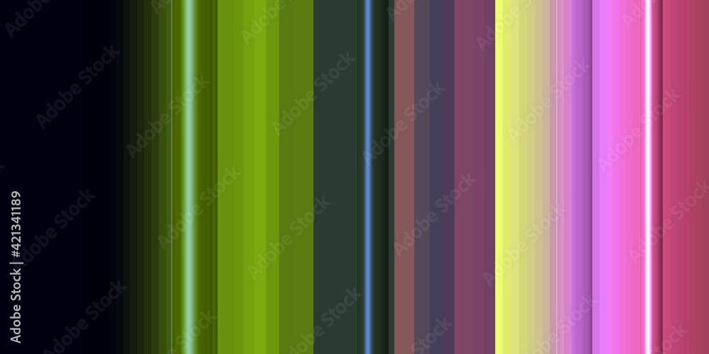Green pink blue phosphorescent abstract background with lines Green pink blue phosphorescent abstract background with lines