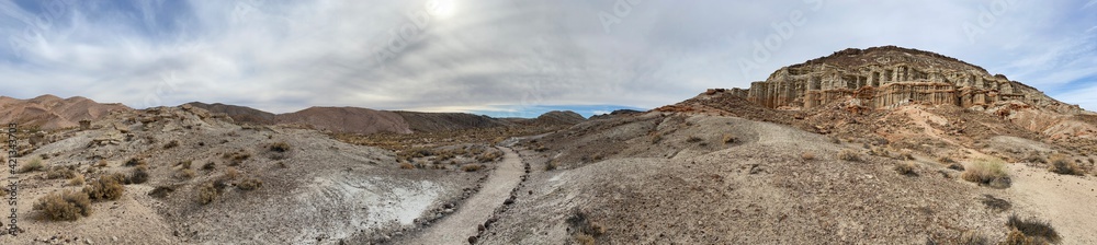 panorama of the mountains