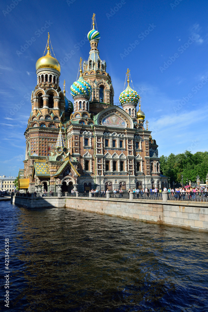 Monument to the Russian Emperor Peter the Great in St. Petersburg