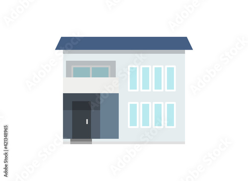 住宅　マイホーム　新築　家
Illustration of a house. House. Residence. my home.