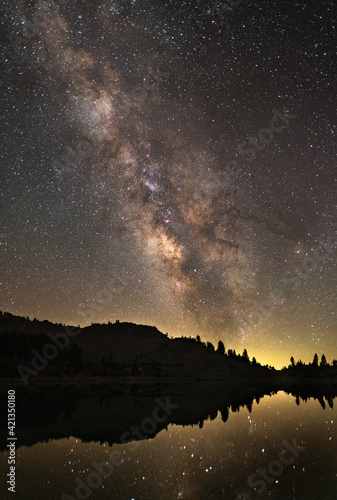 Milky Way Over Lake Helen 