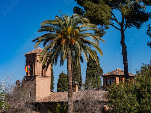 Convento de San Francisco,Alhambra Park, Granada, Spain

