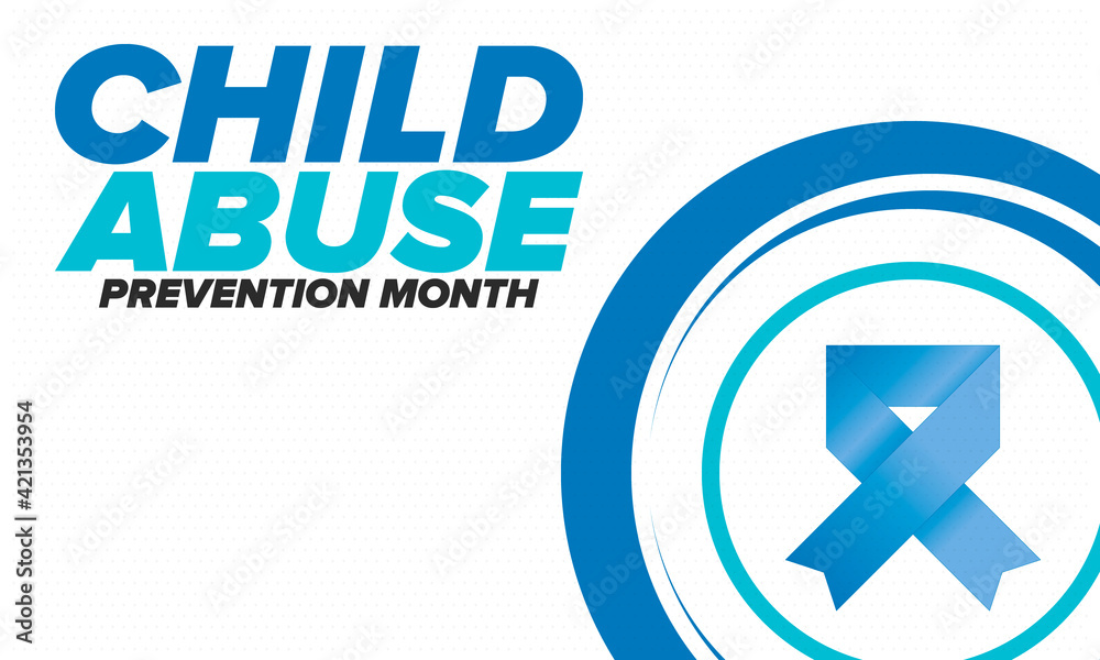 Child Abuse Prevention Month. Celebrate annual in April in United States. Stop child violence. Children protection and safety month. Unity for children. Poster, banner, background. Vector illustration Child Abuse Prevention Month. Celebrate annual in April in United States. Stop child violence. Children protection and safety month. Unity for children. Poster, banner, background. Vector illustration