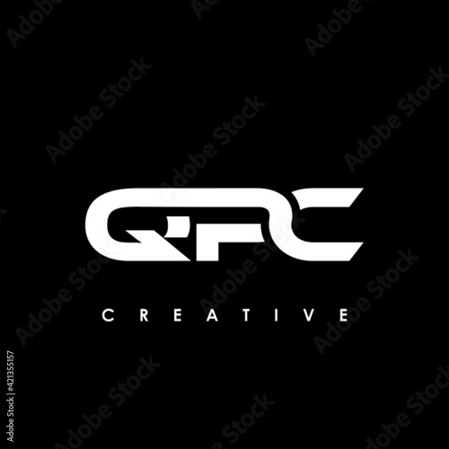 QPC Letter Initial Logo Design Template Vector Illustration 