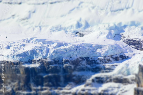 snow-covered mountains