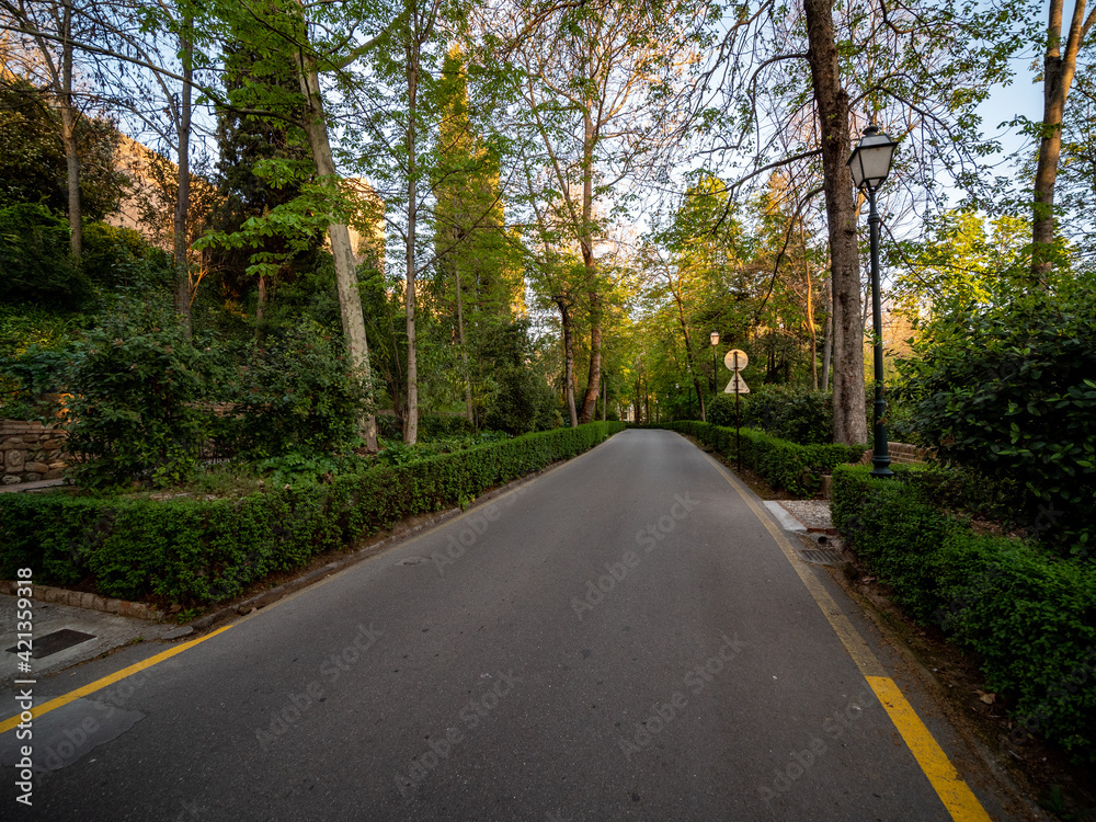 Alhambra Park, Granada, Spain


