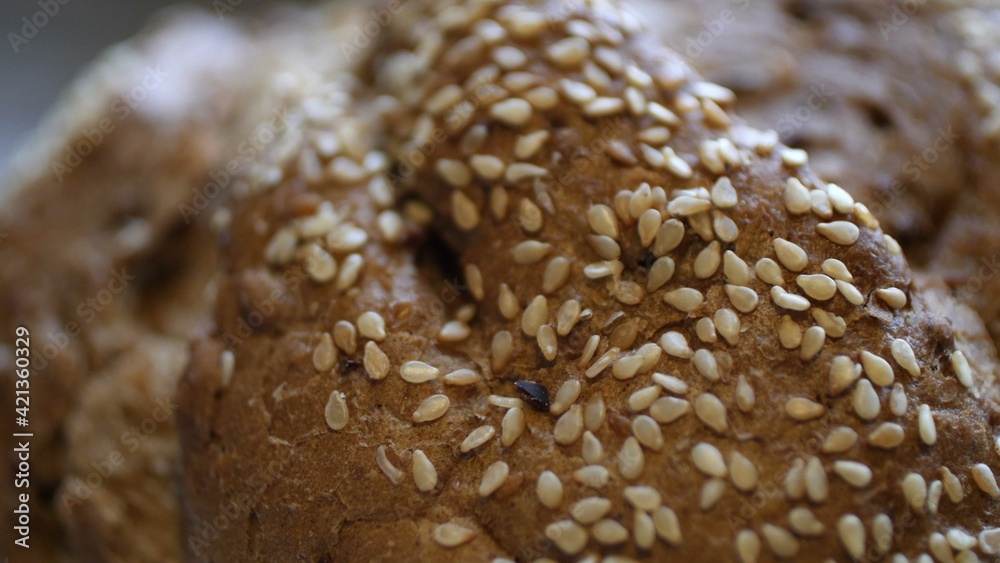Whole Wheat Bread Baked At Home With Bio Ingredients Whole Wheat Bread Baked At Home With Bio Ingredients