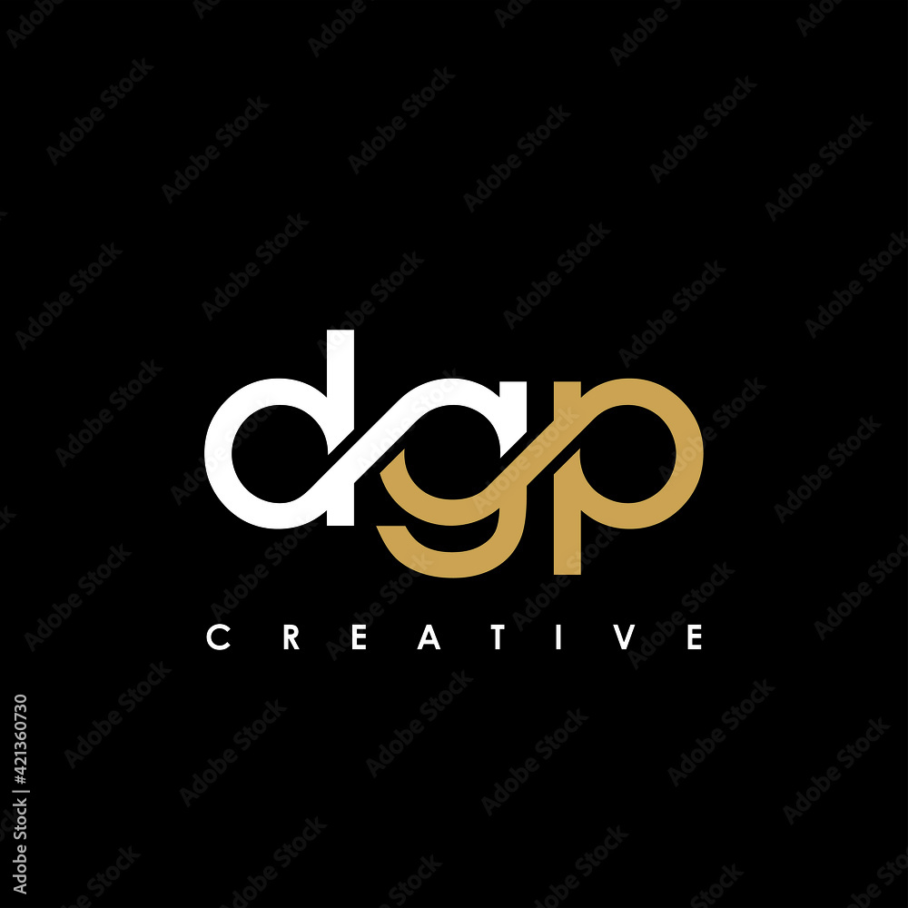 DGP Letter Initial Logo Design Template Vector Illustration DGP Letter Initial Logo Design Template Vector Illustration