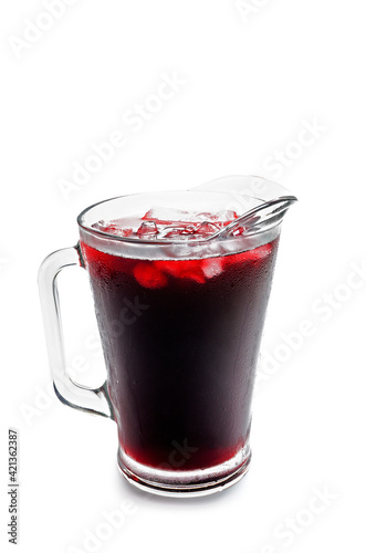 Jarra agua freca de jamaica