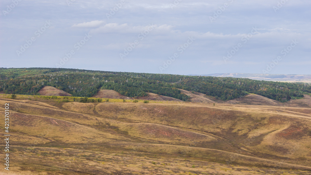 The Bugulma-Belebey Upland, the North-East of the Samara region.