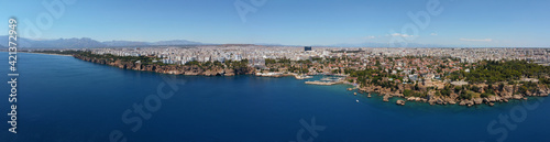 Panorama of Antalya, Turkey. Photo taken with a drone. © Anatolii V.