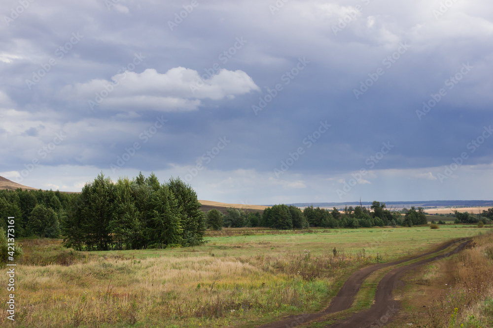 The Bugulma-Belebey Upland, the North-East of the Samara region. The Bugulma-Belebey Upland, the North-East of the Samara region.