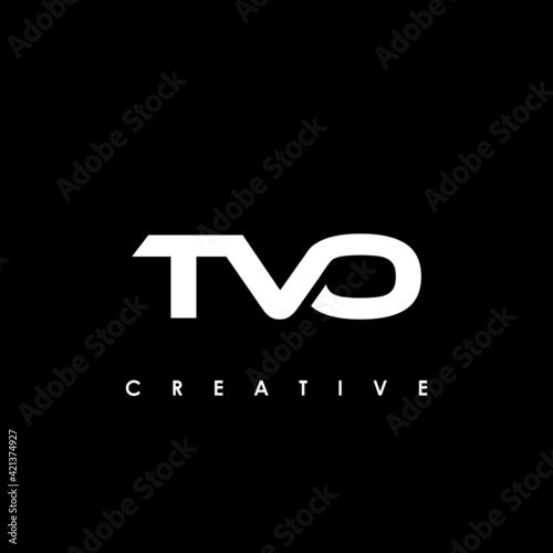 TVO Letter Initial Logo Design Template Vector Illustration