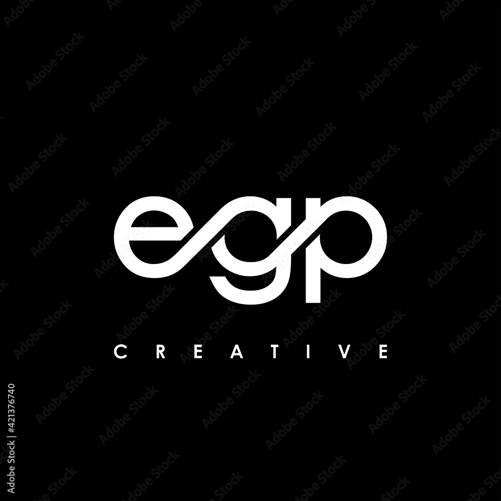 Fototapeta premium EGP Letter Initial Logo Design Template Vector Illustration