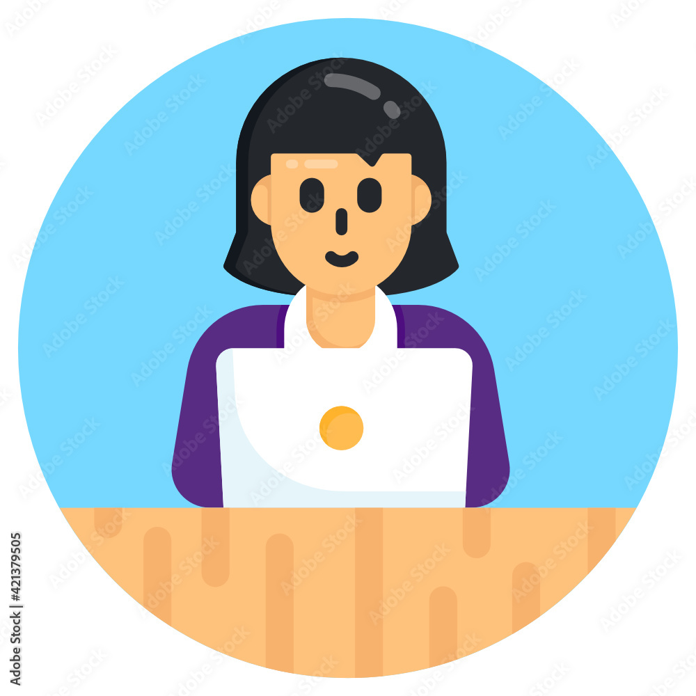 Website coding in flat round icon,
Website coding in flat round icon,