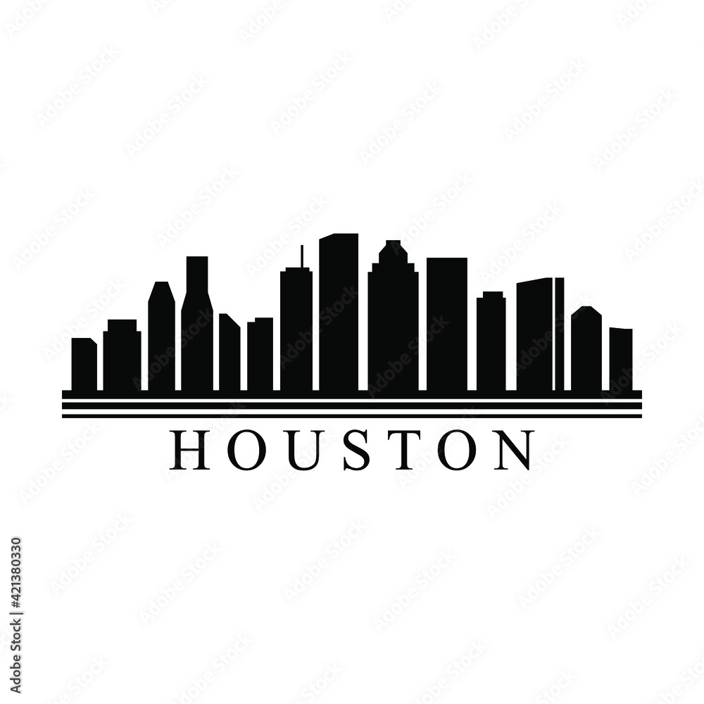 Obraz premium Houston skyline