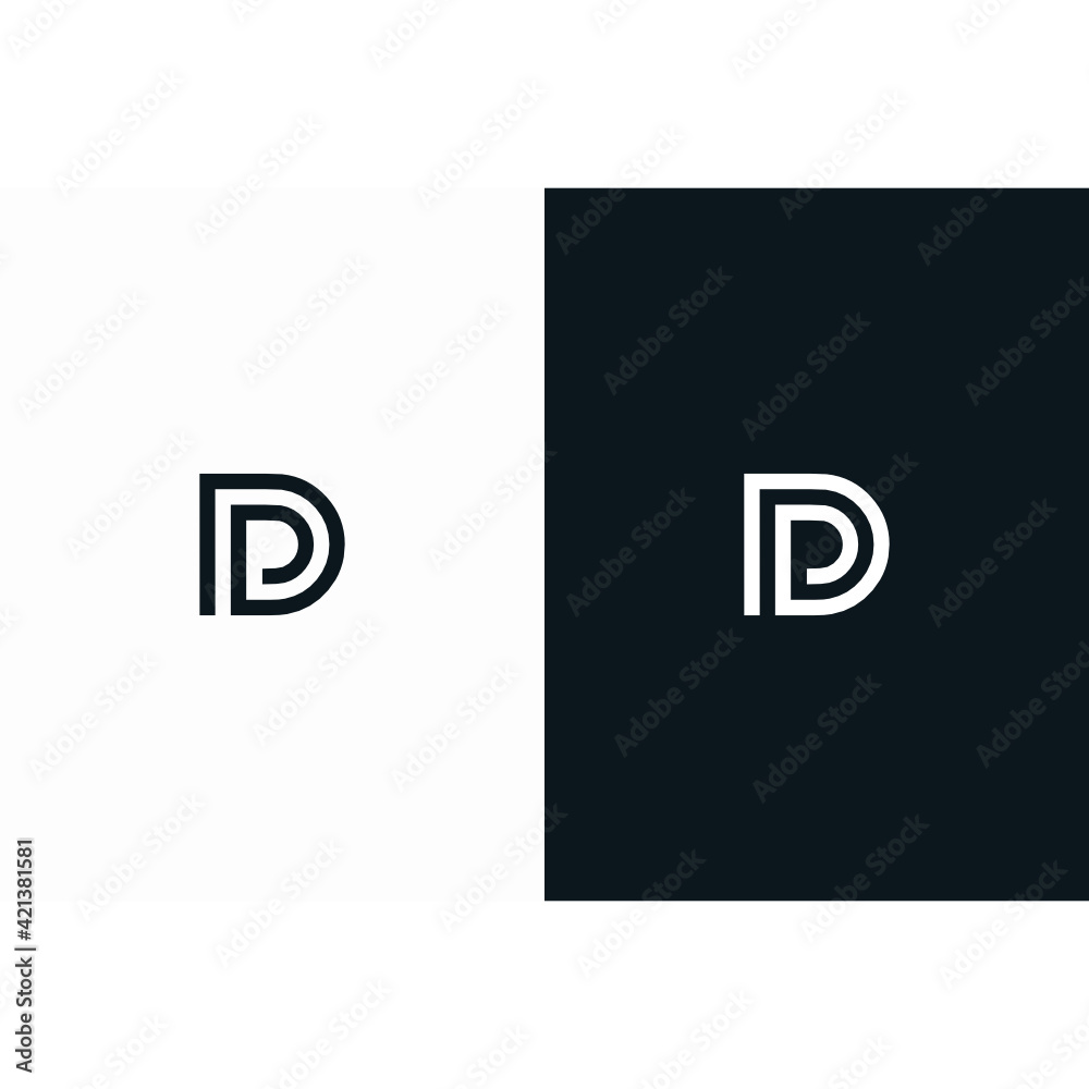 Letter D logo initial Letter D logo initial