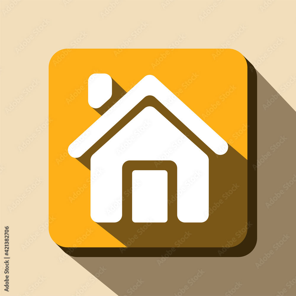 Home Icon. House Icon vector. Flat Illustration. Stay home. Home Icon. House Icon vector. Flat Illustration. Stay home.