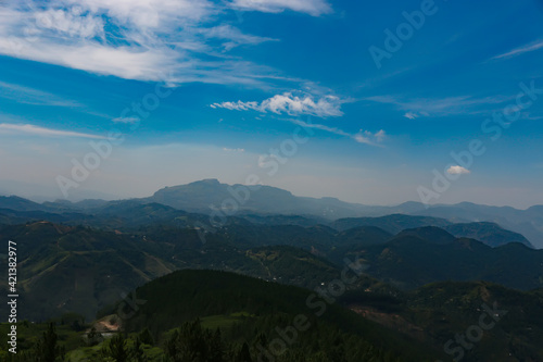 landscape with clouds