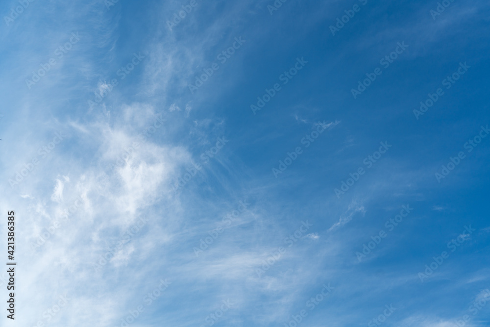 Sky around Mendoza in Argentina 