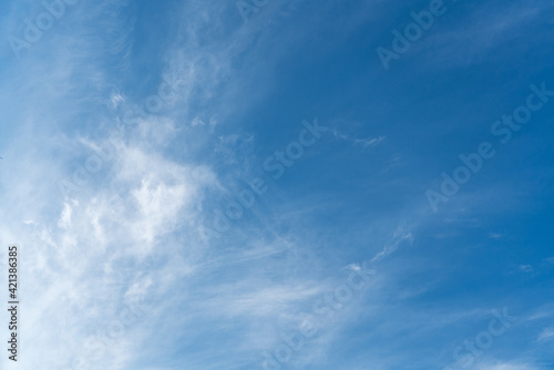 Sky around Mendoza in Argentina 