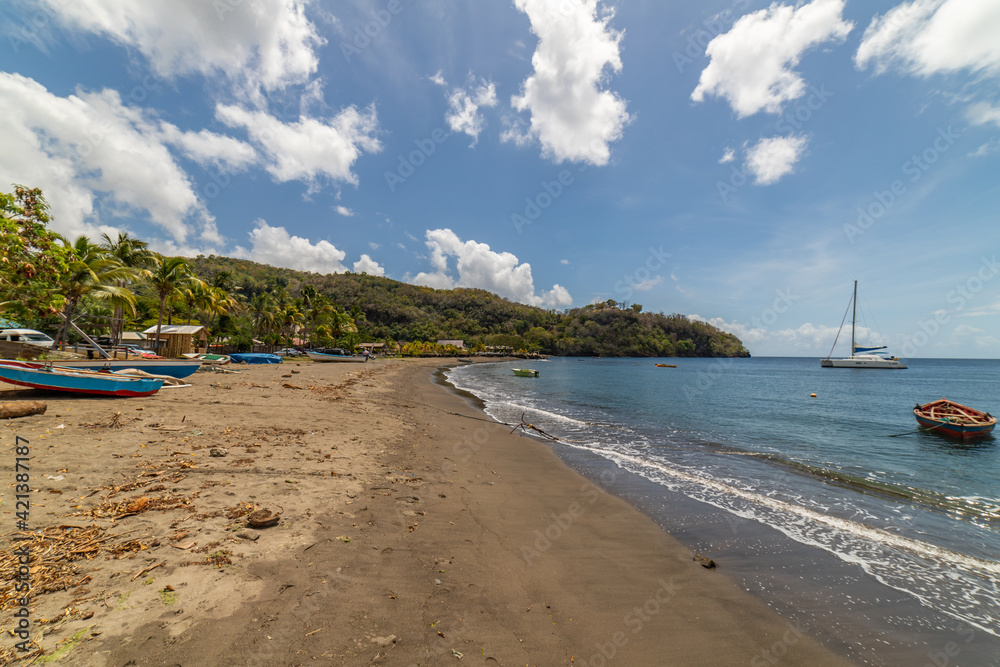 Obraz premium Saint Vincent and the Grenadines, Buccament Bay