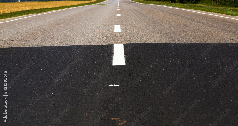 paved public road