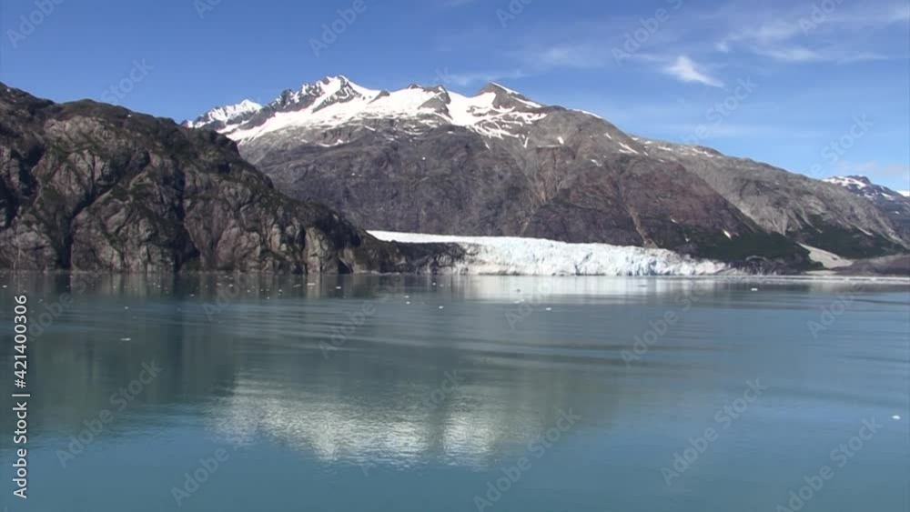 Beautiful view of the Margerie Glacier and of Tarr Inlet bay, Glacier Bay National Park and Preserve, Alaska. Beautiful view of the Margerie Glacier and of Tarr Inlet bay, Glacier Bay National Park and Preserve, Alaska.