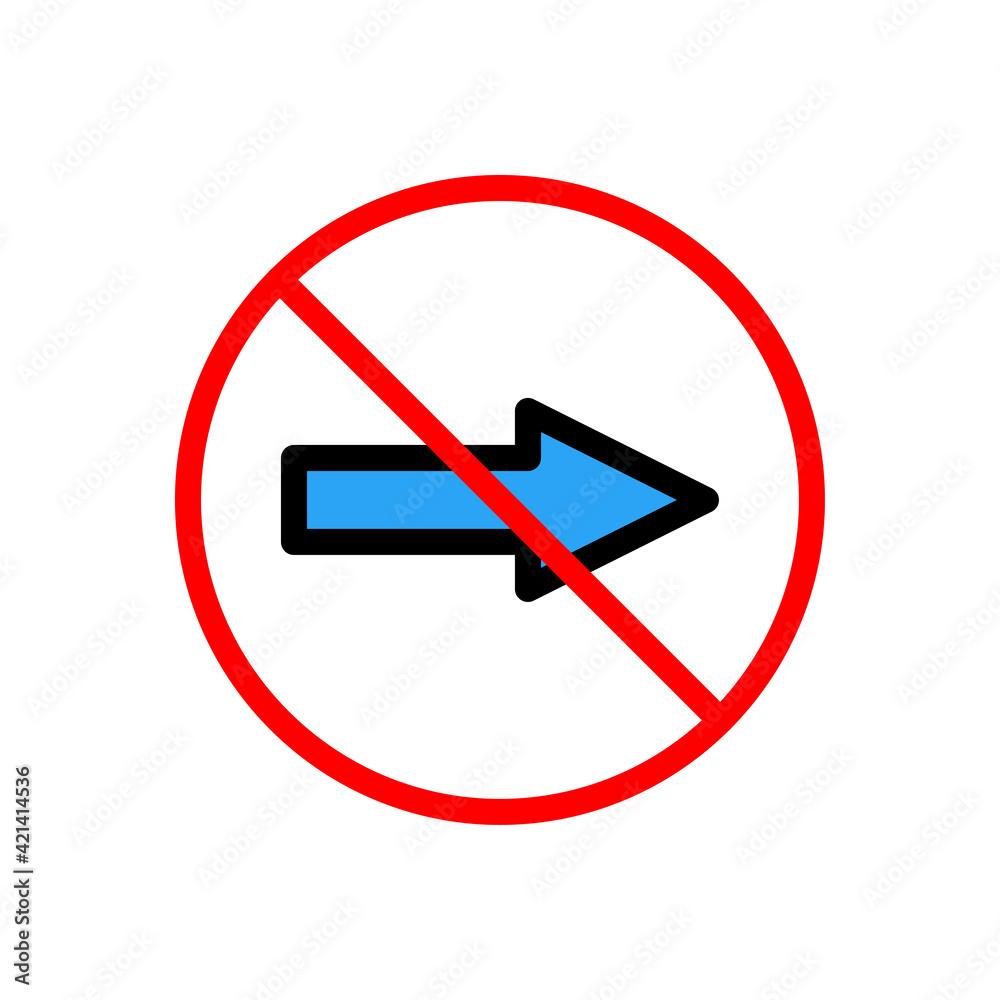 banned right arrow banned right arrow